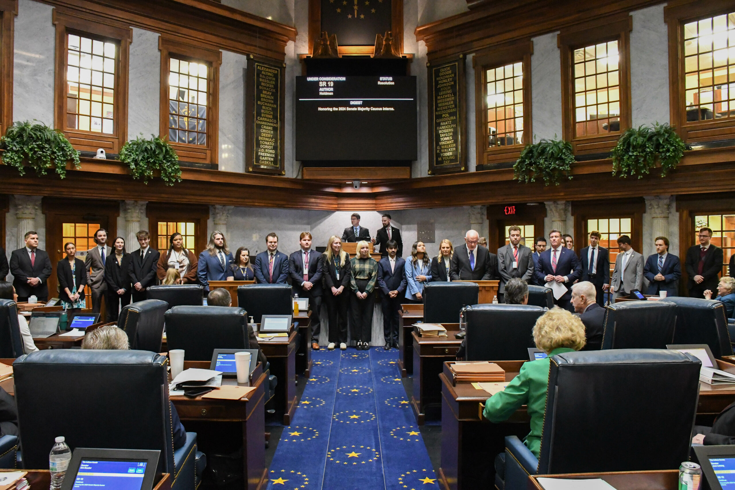 2024 Session Indiana Senate Page Program