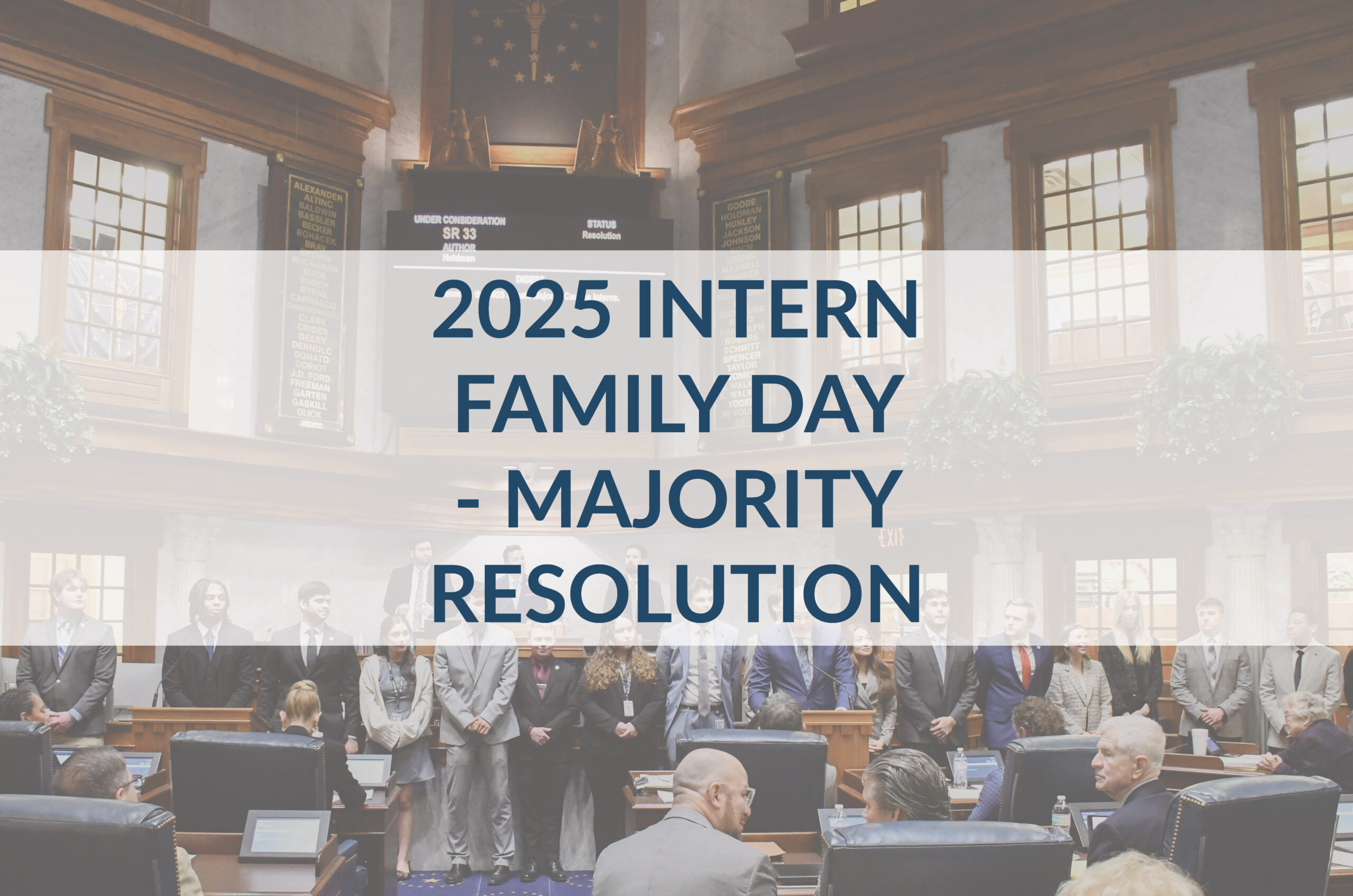 2025 INTERN FAMILY DAY – RESOLUTION